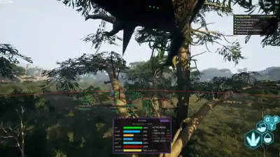 Status-Panel mit The Isle Cheats als online markiert